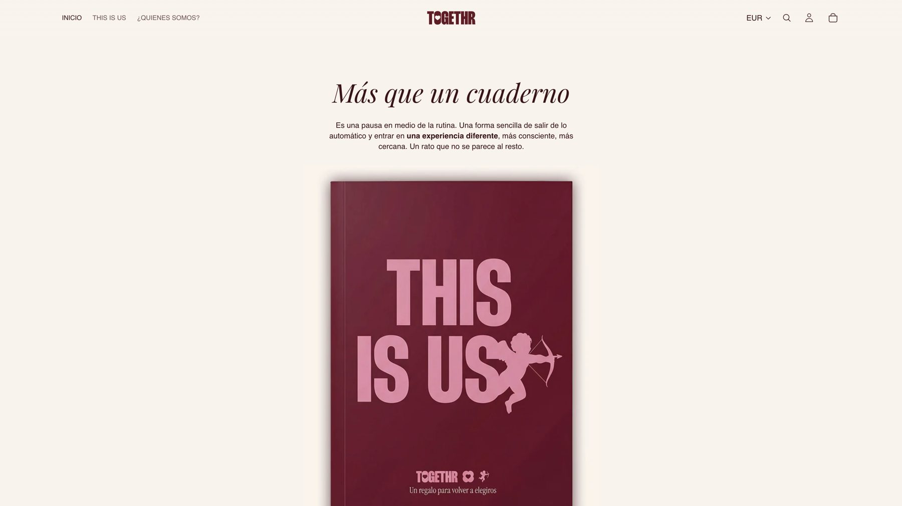 Sección «Más que un cuaderno»