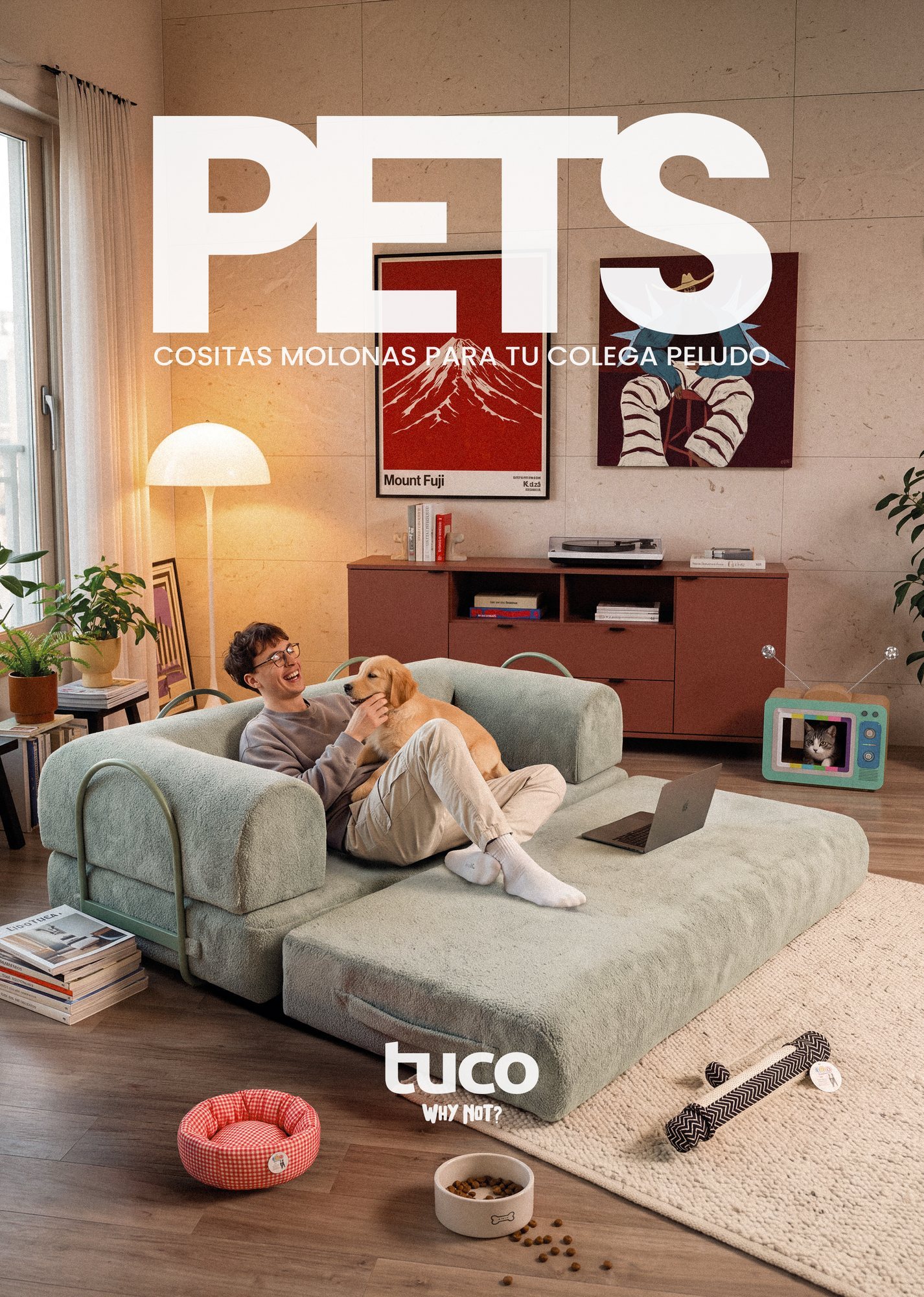 Cartel A4 Tuco Pets: cositas molonas para tu colega peludo