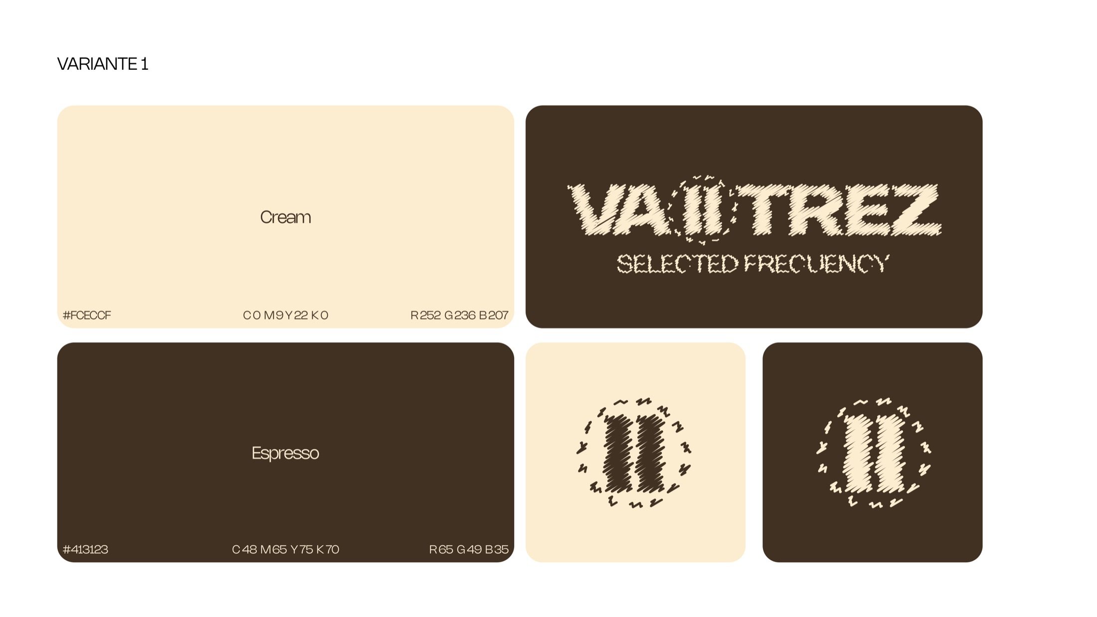 Variante de color 1 — Cream y Espresso