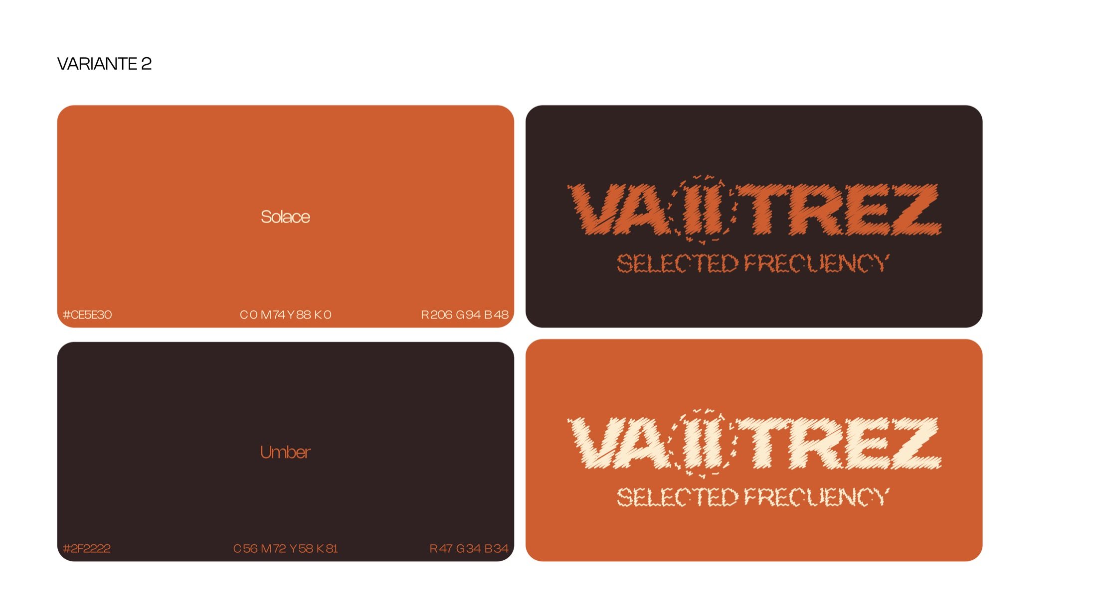 Variante de color 2 — Solace y Umber